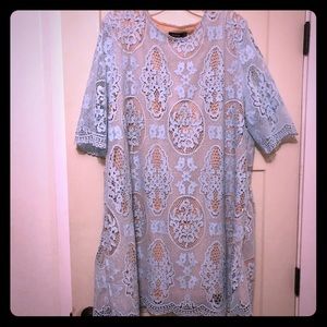 Lace Shift Dress